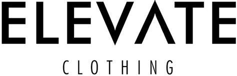 elevate apparel website.